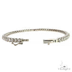 10 Pointer Diamond Bangle Bracelet 67987 - Image 3