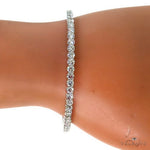 10 Pointer Diamond Bangle Bracelet 67987 - Image 5