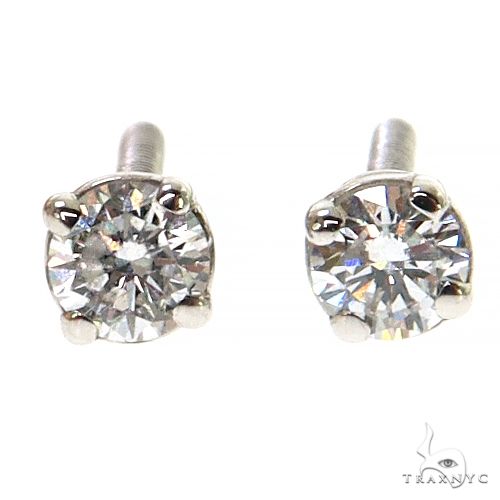 10 Pointer Diamond Stud Earrings (Lab) 68467 - Image 1