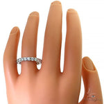 10 Pointer Diamond Wedding Band (Lab) 69117 - Image 5