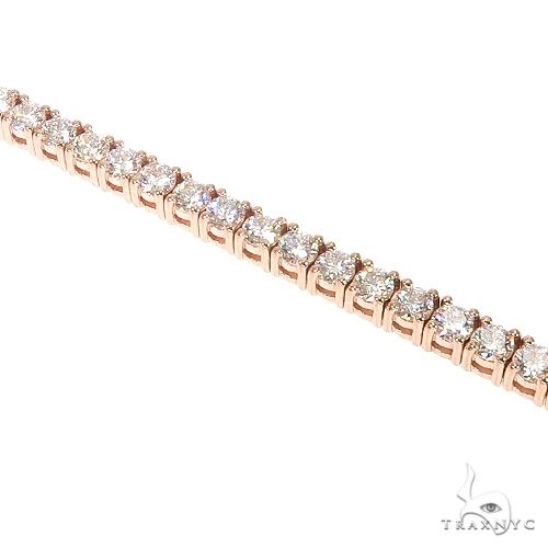 10 Pointer Parcel Diamond Tennis Bracelet 67198 - Image 3