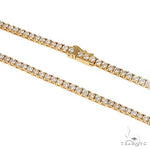 10 Pointer Parcel Diamond Tennis Chain 67098 - Image 2