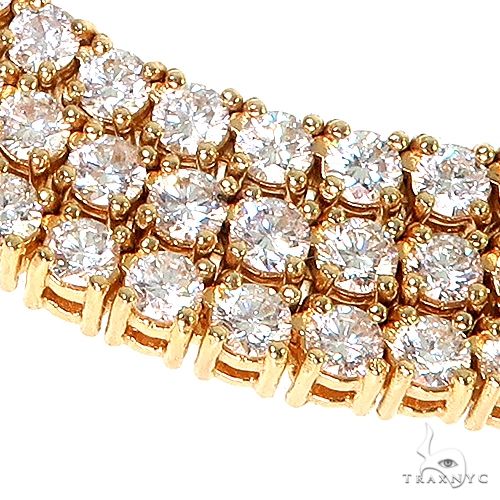 10 Pointer Parcel Diamond Tennis Chain 67098 - Image 3