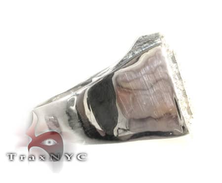 TraxNYC Light 10k White Gold Ring 10016 - Image 3