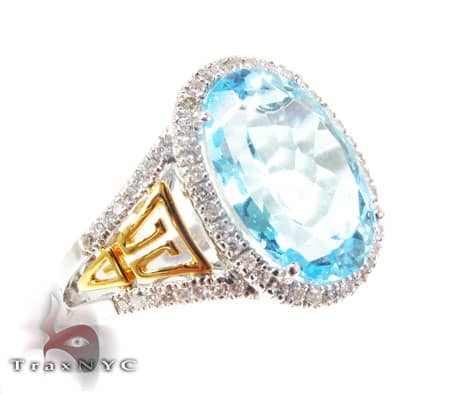 Light Blue Topaz Ring 2 10146 - Image 1