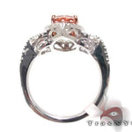 Diamond Pink Gemstone Ring 2 10147 - Image 6