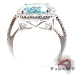 Blue Aquamarine Ring 10148 - Image 5