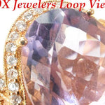 Ladies Pink Blossom Ring 10150 - Image 4