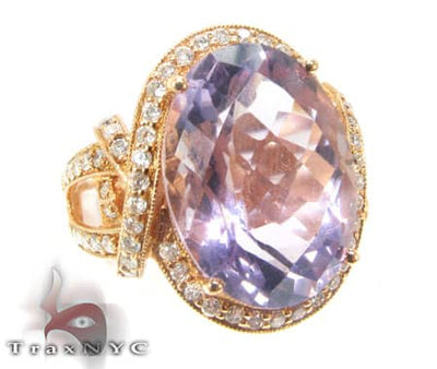 Ladies Pink Blossom Ring 10150 - Image 1