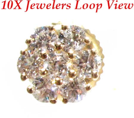 Mini Yellow Blossom Studs 10368 - Image 3