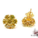 Canary Sunflower Earrings 10625 - Image 4