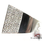 White Gold Mens Master Ring 10637 - Image 5