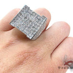 White Gold Mens Master Ring 10637 - Image 9