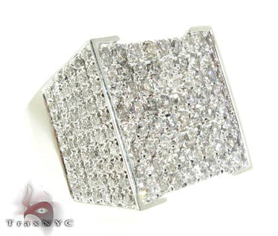 White Gold Mens Master Ring 10637 - Image 1