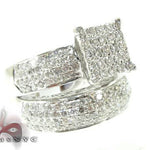 Beverly Wedding Ring Set 10646 - Image 1