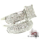 Beverly Wedding Ring Set 10646 - Image 3