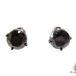 Custom Jewelry - Royal Black Diamond Earrings 5 10731 - Image 1