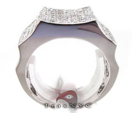 Three Wave Ring 10786 - Image 5