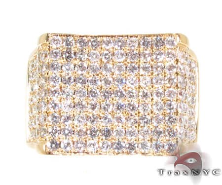 Men's Diamond Modern Ring 10792 - Image 2