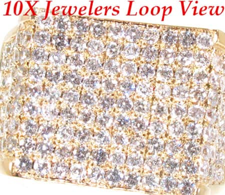 Men's Diamond Modern Ring 10792 - Image 3