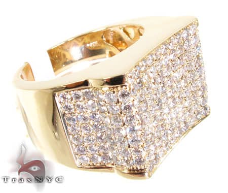 Men's Diamond Modern Ring 10792 - Image 1
