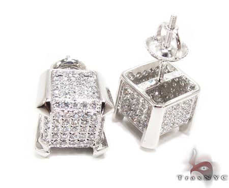 WG Cube Earrings 10860 - Image 4