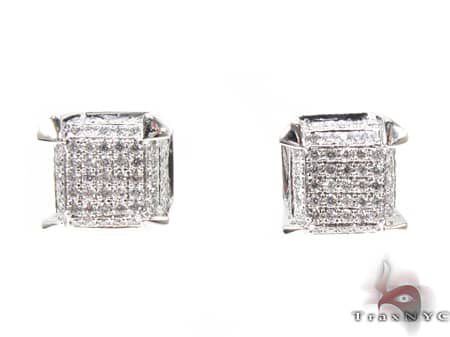 WG Cube Earrings 10860 - Image 2