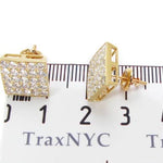 YG Five Row Spec Earrings 10864 - Image 5