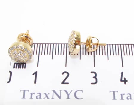 Diamond Earrings 10867 - Image 5