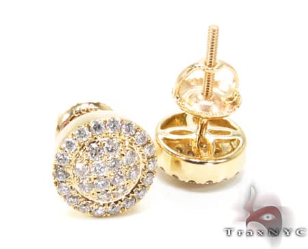 Diamond Earrings 10867 - Image 4