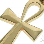 10K Gold Ankh Cross Pendant 66206 - Image 4