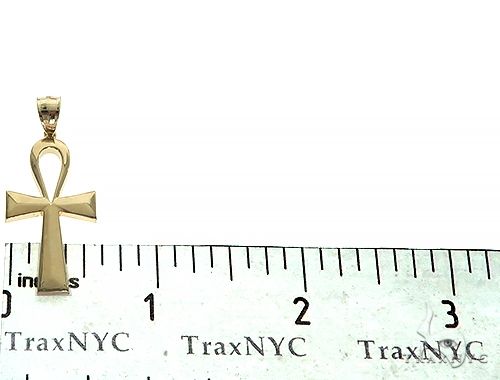 10K Gold Ankh Cross Pendant, photo 6 of 8