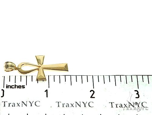10K Gold Ankh Cross Pendant, photo 7 of 8