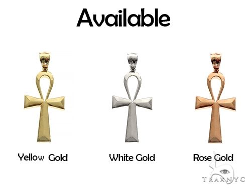 10K Gold Ankh Cross Pendant, photo 8 of 8
