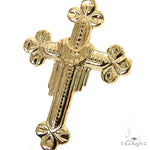 10K Gold Cross Crucifix 57089 - Image 3