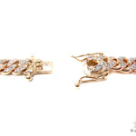 10K Gold Diamond Miami Link Chain 28 Inches 8mm   32663 - Image 5