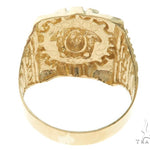 10K Gold Medusa Ring 58449 - Image 4