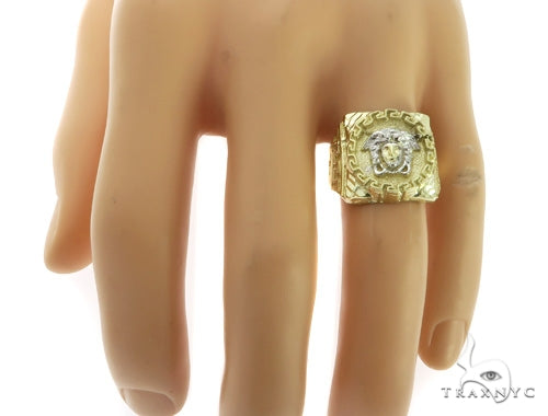 10K Gold Medusa Ring, photo 6 of 6