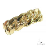 10K Gold Miami Cuban Ring 66581 - Image 1