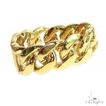 10K Gold Miami Cuban Ring 66581 - Image 3