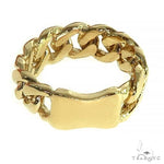 10K Gold Miami Cuban Ring 66581 - Image 4