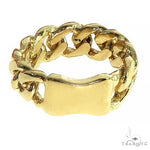 10K Gold Miami Cuban Ring 66581 - Image 6