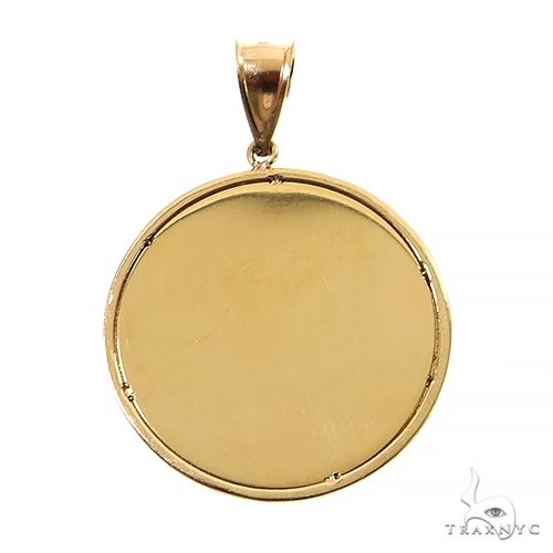 10K Gold Photo Pendant 25mm 69145 | TraxNYC