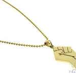 10K Gold Power Fist, BLM, Pendant Set 66333 - Image 2