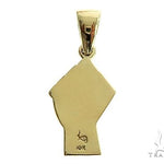 10K Gold Power Fist, BLM, Small Pendant 66329 - Image 3