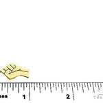 10K Gold Power Fist, BLM, Small Pendant Set 66335 - Image 6