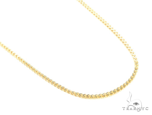 10K Gold Pyramid Pendant Set  44432 - Image 7