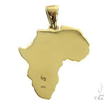 10K Gold Small Africa Ladies Pendant 66327 - Image 3