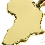 10K Gold Small Africa Ladies Pendant 66327 - Image 4