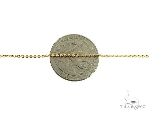 10K Gold Small African Ladies Pendant Set 66334 - Image 7